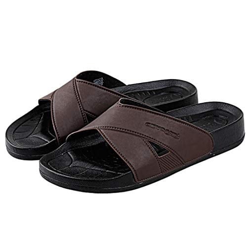Ceyo Kahverengi Erkek Terlik BERMUDA-M1-KAHVE-E 42