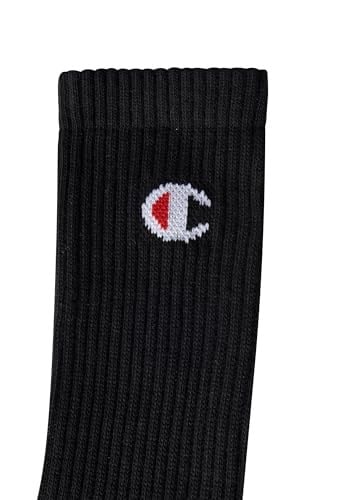 Champion C-Logo 3lü Paket Crew Çorap, Unisex Yetişkin