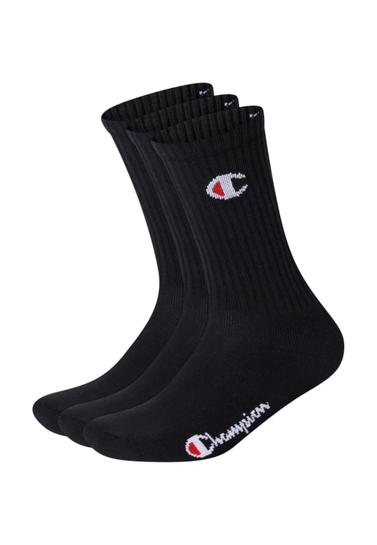 Champion C-Logo 3lü Paket Crew Çorap, Unisex Yetişkin