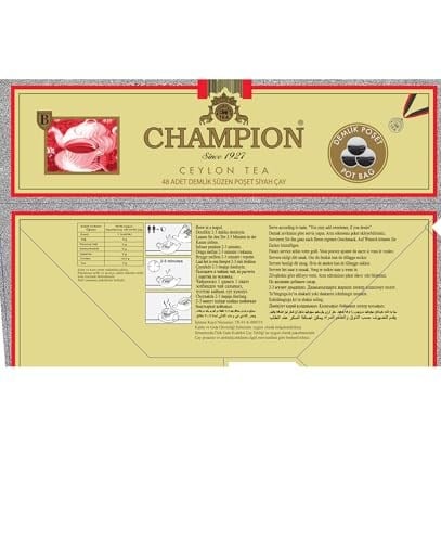 Champion-Demlik Poşet 48 X 3,2 gr