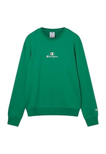 Champion Erkek Baskılı Bisiklet Yaka Sweatshirt