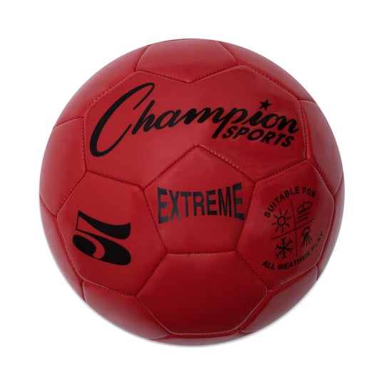 Champion Sports Extreme Series Composite Soccer Ball: Sizes 3, 4, 5 in Multiple Colors - Seçenekler: EX5OR, EX5RD