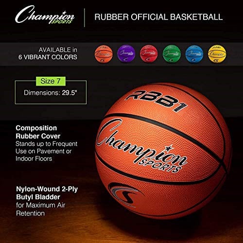 Champion Sports Profesyonel Stil Basketbol Topu