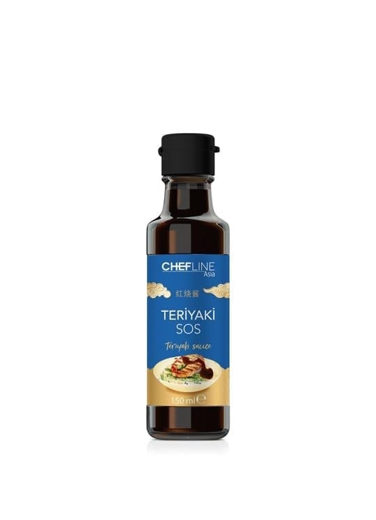 Chefline Asia Teriyaki Sos 150 Ml, Pişirme Sosu, Uzakdoğu Sosu, Marinasyon