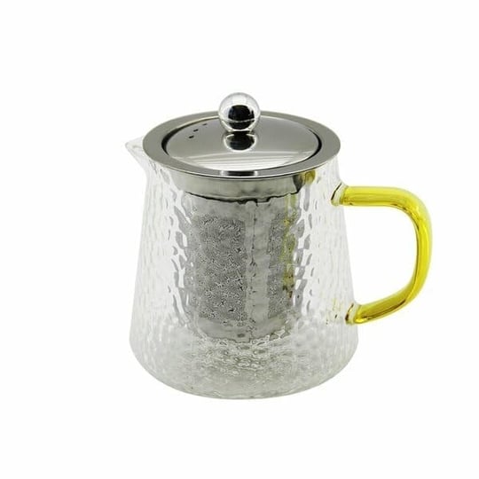 Chermik Yakut-9972 (550Ml) (Yuvarlak) (Kabartmalı & Borosilikat) Cam Demlik*48