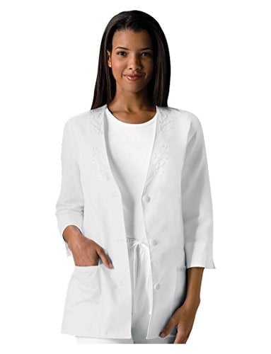CHEROKEE 3/4 Kol İşlemeli CeketTıbbi Önlük CeketiKadın