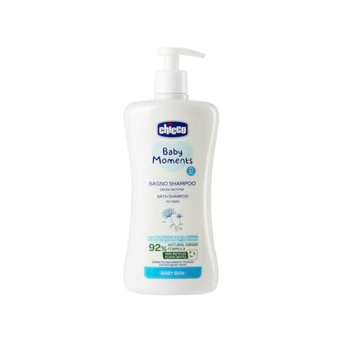 Chicco Baby Moments Doğal Saç ve Vücut Şampuanı (500 ml)