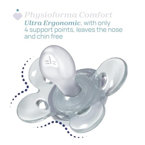 Chicco PhysioForma Comfort Silikon Emzik (16-36 Ay, 2li), Pembe