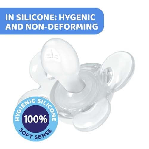 Chicco PhysioForma Comfort Silikon Emzik (16-36 Ay, 2li), Mavi
