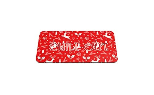 Chill Out - Geri Dönüşümlü Unisex Elastik Baskılı Bileklik ve Hatırlatıcı Kart