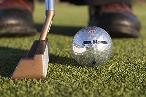 Chromax Golf Topları Metalik M5, Renkli - 6 Adet