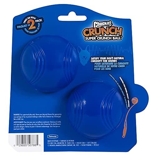 Chuckit! Crunch Ball Köpek Oyuncağı, Orta (2li Paket) - Seçenekler: Top, Tug, Medium (Pack of 2), Medium (Pack of 2) (2 paketi)...