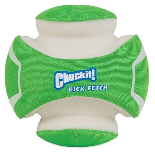 Chuckit! Kick Fetch Max Glow Gece Parlayan Köpek Oyuncağı (Büyük Boy)