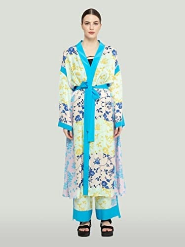 Çiçek Desenli Kimono