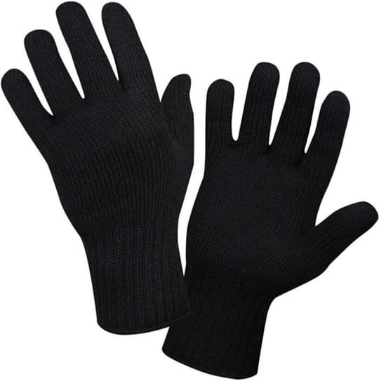 Çift Kat Orlon Kışlık Eldiven Bay-bayan (unisex) siyah siyah