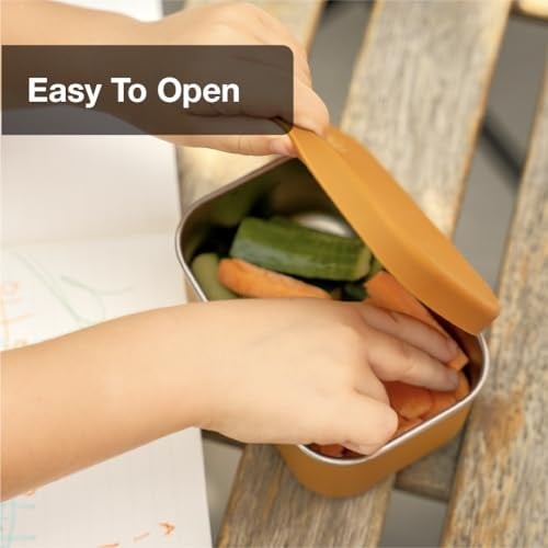 Citron Citron Mini Paslanmaz Çelik Atıştırmalık Kutusu - Green 1060353