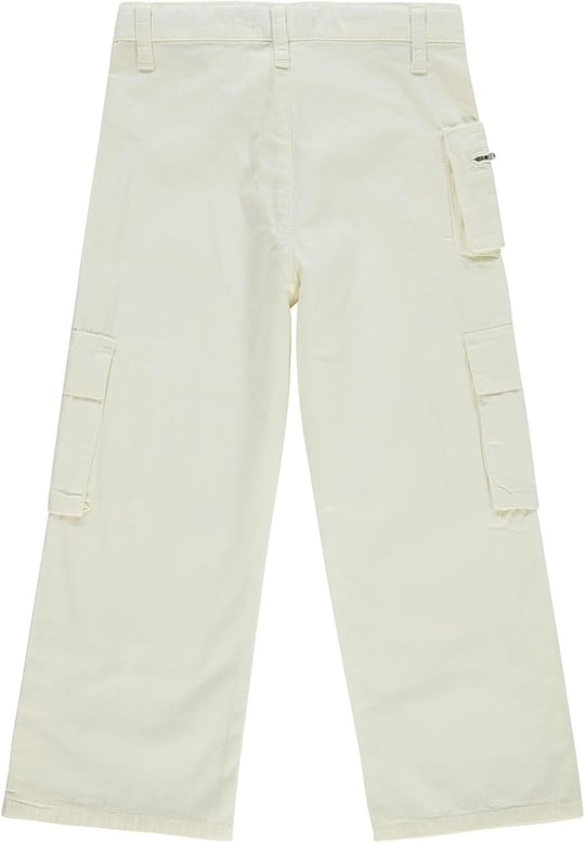 Civil Girls Kız Çocuk Pantolon 6-9 Yaş Kırık Beyaz