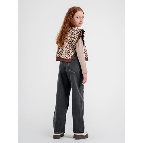 Civil Girls Kız Çocuk Pantolon 6-9 Yaş Füme