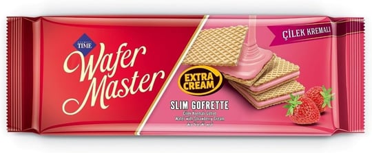 Çizmeci W.Master Slim Çilekli Gofrette 128g Tekli Paket