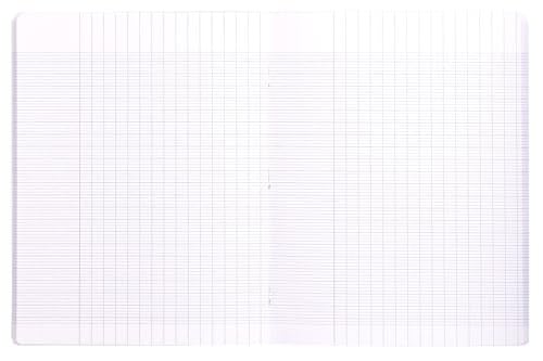 Clairefontaine 323751C A Mavi Mimesys Zımbalanmış Defter - 17x22 cm - 48 Seyes Çizgili - 90 g Beyaz Kağıt - Polypro Kapak