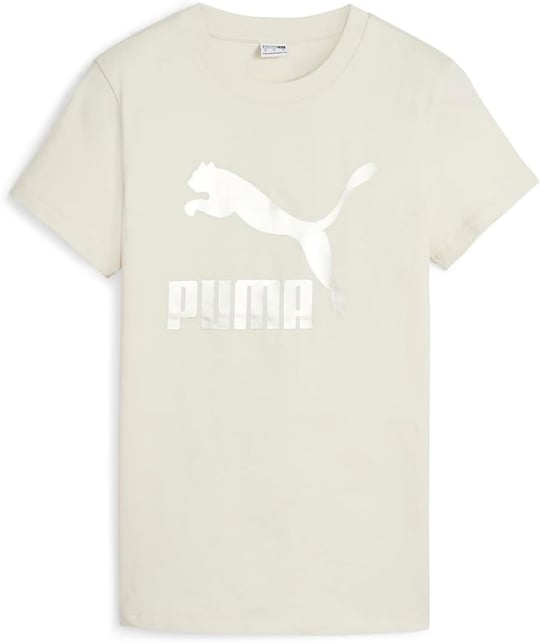 Classics Shiny Logo Kadın Siyah Günlük Stil T-Shirt 62559701
