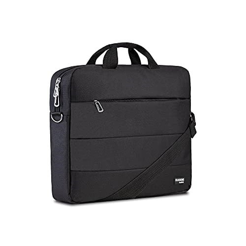 Classone Romeo Serisi TL2000 15.6 inch Uyumlu Su Geçirmez Kumaş, Notebook, Laptop , El Çantası- Siyah