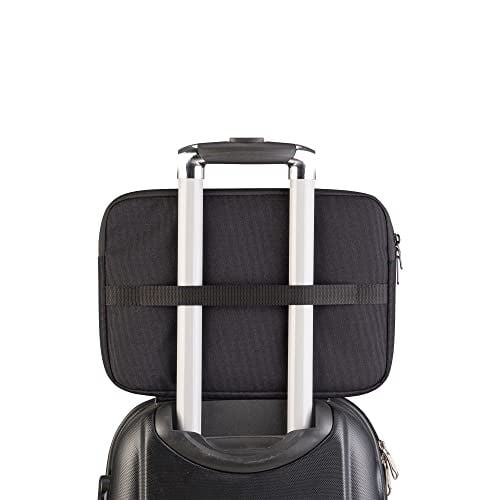 Classone WSL1500 Livorno Serisi 15.6 Su Geçirmez Kumaş ve Su Geçirmez Fermuar Notebook, Laptop, Macbook Taşıma Kılıfı -Siyah