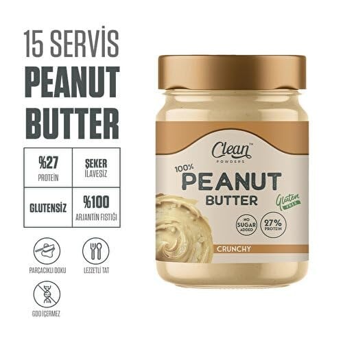 Clean Powders Peanut Butter 300 Gr Renkli
