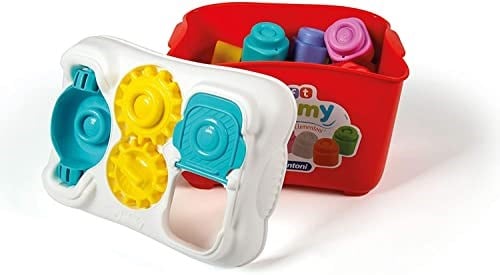Clementoni 17171 Soft Clemmy Yumuşak Blok Bultak Kovası Oyuncak, Çok Renkli