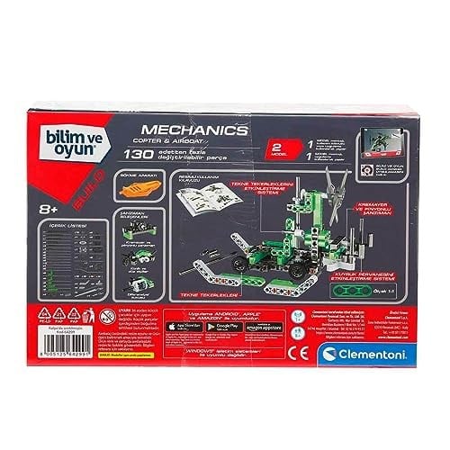 CLEMENTONI-Clementoni Mekanik Laboratuvarı - Copter ve Airboat