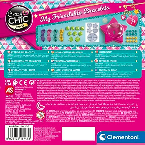Clementoni Crazy Chic - Arkadaşlık Bileklikleri