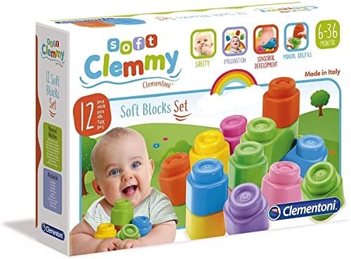 Clementoni Soft Clemmy - Yumuşak Blok Seti Oyuncak