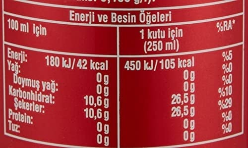 Coca-Cola Kutu 250 ml, 24lü