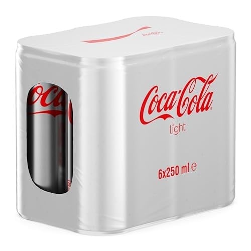 Coca-Cola Light Kutu 6x250 ml