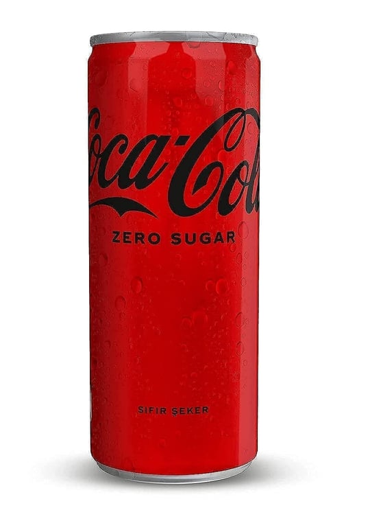 COCA-COLA ZERO SUGAR CAN 250ML, 24lü