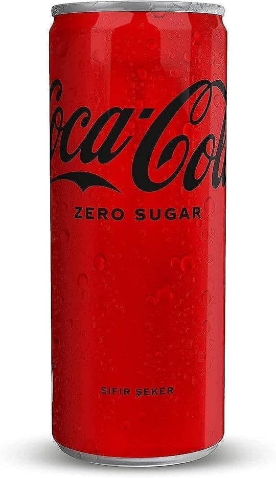 COCA-COLA ZERO SUGAR CAN 250ML, 24lü