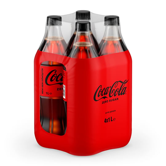 Coca-Cola Zero Sugar Pet 4x1 L