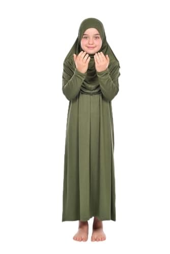 Çocuk Pratik Namaz Elbisesi 8-12 Yaş