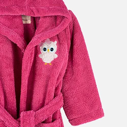 Çocuk Welsoft Peluş Sabahlık, Bornoz, Polar Bornoz, Kışlık, Nakış Detaylı