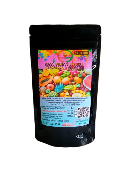 COFFEE NATURELLE TUTTİ FURUTTİ AROMALI MILKSHAEK & SMOOTHIE (500)