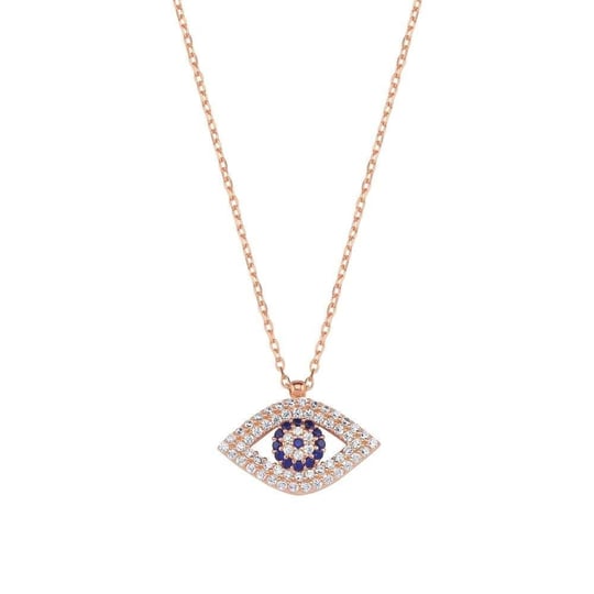 Coho Objet Coho Silver Elysian&lumina&seraphic Eye El Yapımı Gümüş Nazar Kolye Seti