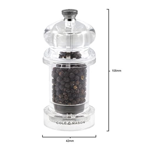 Cole & Mason H57501P 575 Precision 105mm Biber Değirmeni - Seçenekler: Karabiber değirmeni, Tuz değirmeni