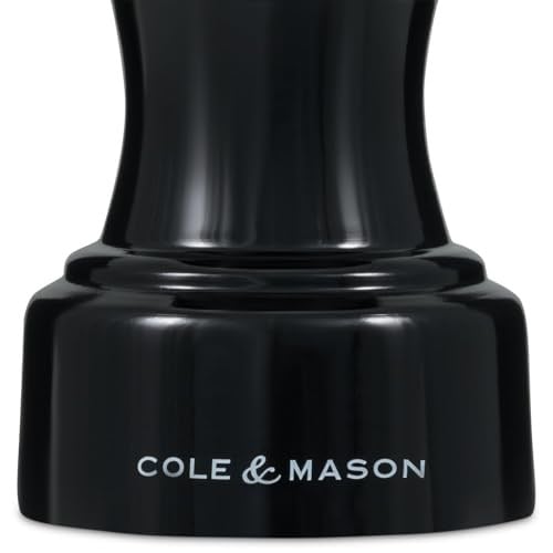 Cole & Mason Hoxton Parlak Siyah Tuz Değirmeni 104mm