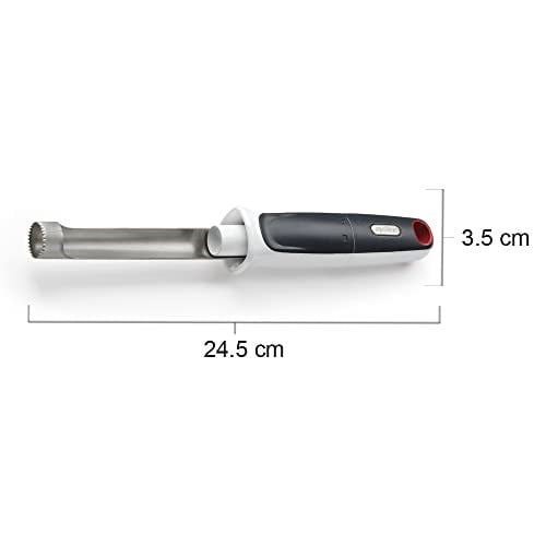 Cole & Mason, Zyliss E910030 Easytwist Elma içi Çıkarıcı, DKB E910030, 25 x 3,5 x 3,5cm, Antrasit / Beyaz.
