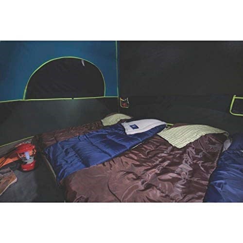 Coleman Carlsbad Dark Room Çadır, Sineklikli Veranda, 4/6 Kişilik, Güneş Işığının%90’ını Engeller, Serin Kalır, Hava Koşullarına Dayanıklı, Kolay Kurulum, PFAS İçermeyen Malzemeden Üretilmiştir