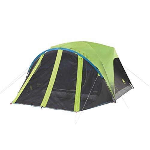 Coleman Carlsbad Dark Room Çadır, Sineklikli Veranda, 4/6 Kişilik, Güneş Işığının%90’ını Engeller, Serin Kalır, Hava Koşullarına Dayanıklı, Kolay Kurulum, PFAS İçermeyen Malzemeden Üretilmiştir