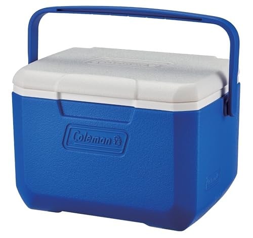Coleman Performance 6 Personal Khlbox, passive kleine Thermobox fr Essen und Getrnke, Eisbox mit Griff, Khlleistung bis zu 9 Stunden