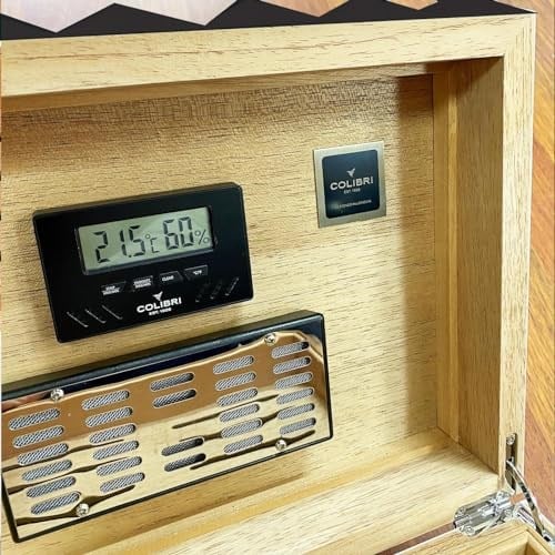 Colibri Grand Quasar CigarSpa Elektronik Nem. Puro Kutusu Kırmzı 120s