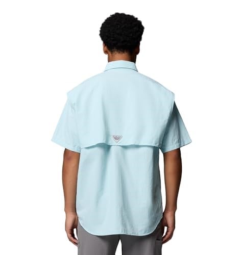 Columbia Mens Bahama II UPF 30 Short Sleeve PFG Fishing Shirt