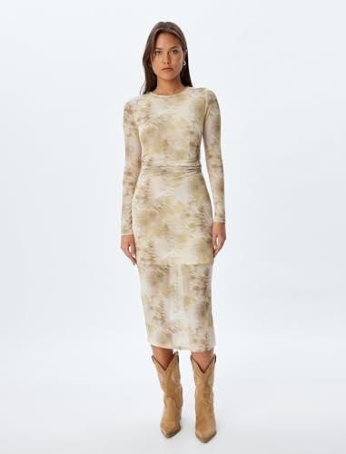 Column Midi Dress